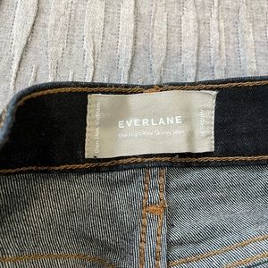 Everlane Authentic High Rise Stretch Skinny Jeans
